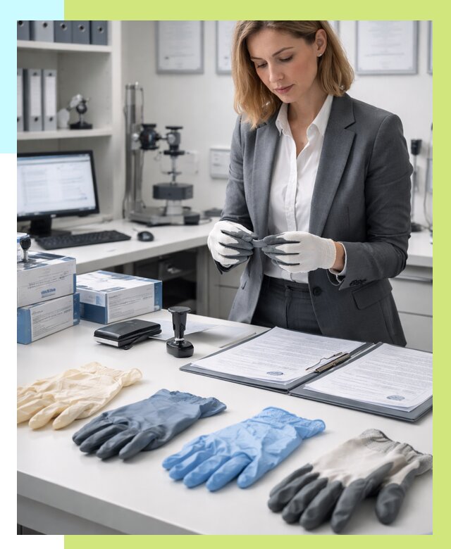 Сертификация перчаток в Георгиевске от 8761 р. | Алешин-Грг