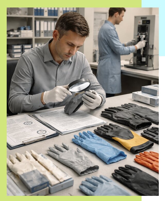 Сертификация перчаток и средств защиты продукции в Георгиевске