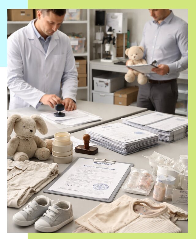 Сертификация детских товаров в Георгиевске от 15461 р. | Алешин-Грг