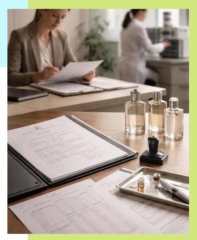 Сертификация парфюмерии в Георгиевске от 15461 р. | Алешин-Грг