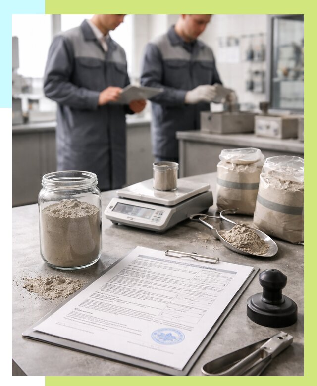 Сертификация цемента в Георгиевске от 20614 р. | Алешин-Грг