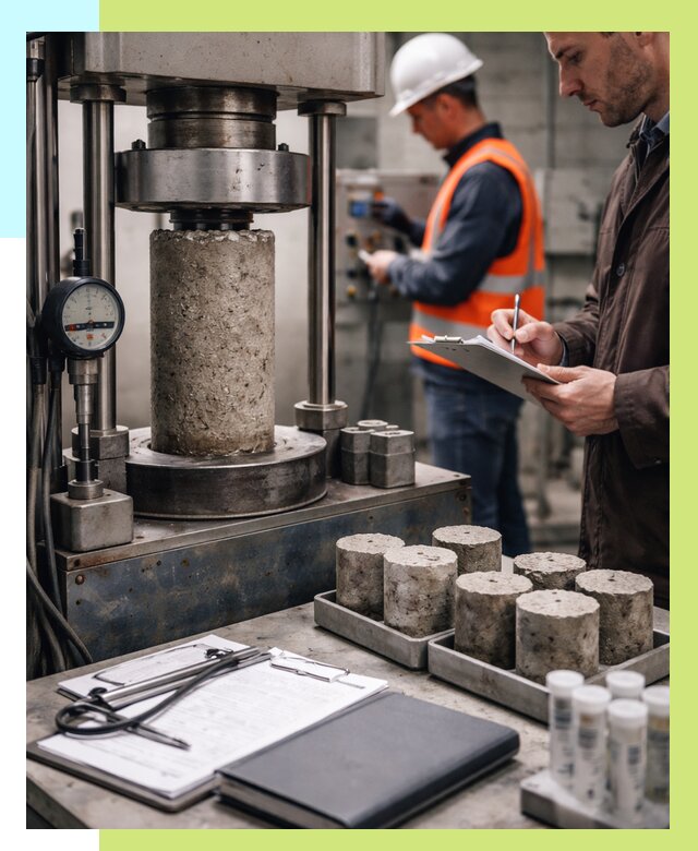 Сертификация бетона в Георгиевске от 30921 р. сертификат | Алешин-Грг