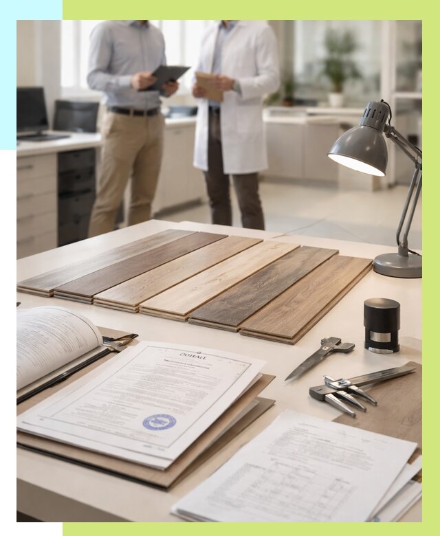 Сертификация ламината в Георгиевске от 18553 р. под ключ | Алешин-Грг