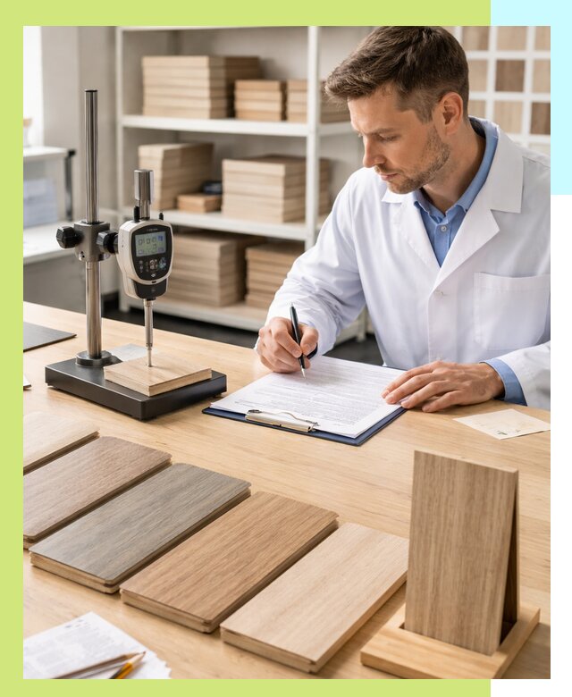 Сертификация ламината с испытаниями и оформлением документов в Георгиевске