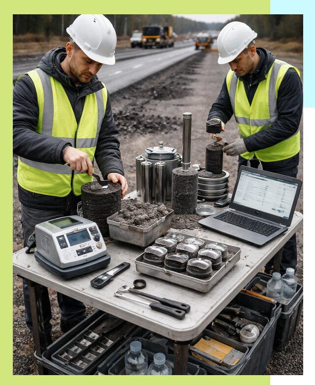 Сертификация асфальта: испытания и подтверждение в Георгиевске