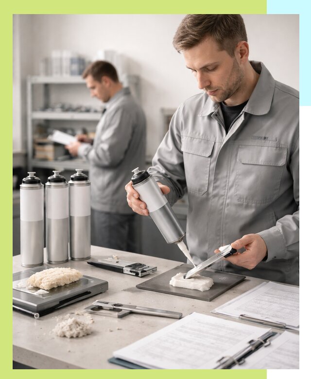 Сертификация монтажной пены и соответствие стандартам в Георгиевске