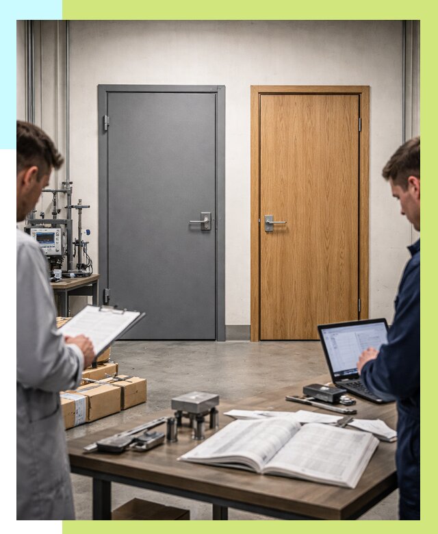 Сертификация дверей в Георгиевске от 8246 р. под ключ | Алешин-Грг