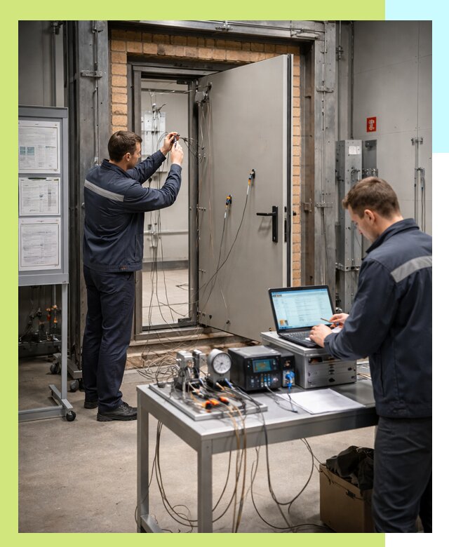 Сертификация противопожарных дверей в Георгиевске по ГОСТ и ТР