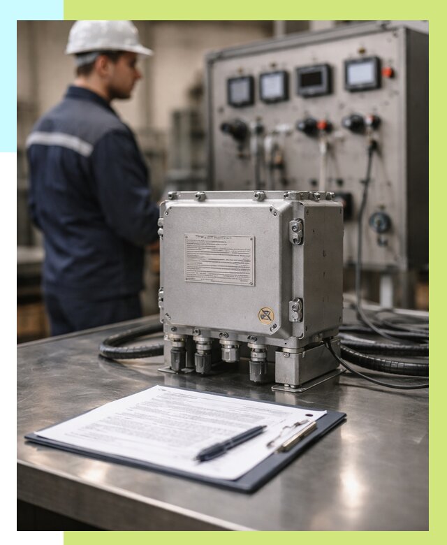 Сертификация взрывозащищенного оборудования в Георгиевске от 36075 р. | Алешин-Грг