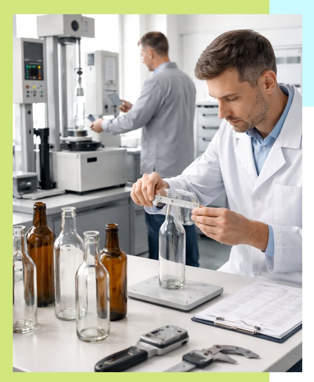 Сертификация стеклянных бутылок и сопутствующей упаковки в Георгиевске