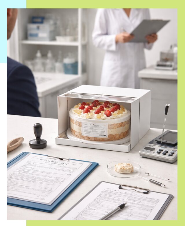 Сертификация тортов в Георгиевске от 9276 р. заказать | Алешин-Грг