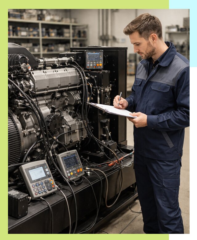Сертификация дизельных генераторов и их оборудования в Георгиевске