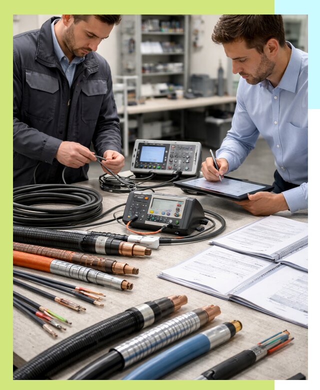 Сертификация кабеля и электропроводки в Георгиевске под ключ