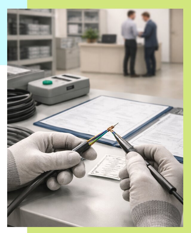 Сертификация провода в Георгиевске от 18553 р. в Алешин-Грг