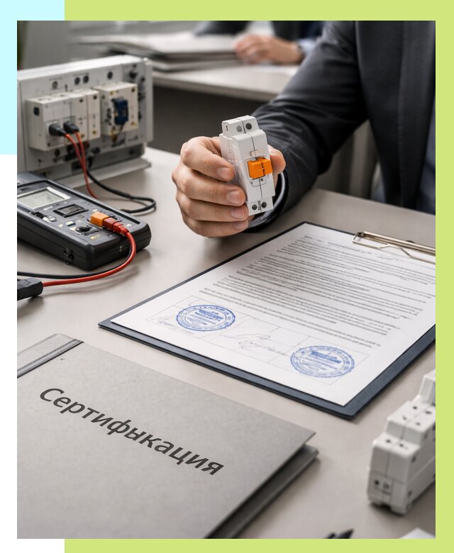 Сертификация выключателей под ключ в Георгиевске от 15461 р. | Алешин-Грг