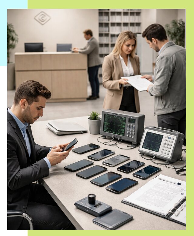 Сертификация телефонов в Георгиевске от 25768 р. под ключ | Алешин-Грг