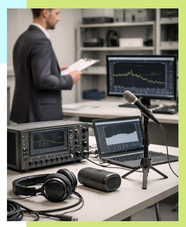 Сертификация аудиотехники в Георгиевске от 15461 р., Алешин-Грг