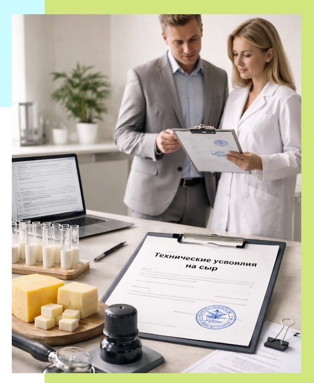 ТУ на сыры в Георгиевске срочно от 12368 р. — оформление | Алешин-Грг