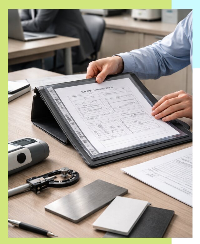 Оформление паспорта материала для продукции в Георгиевске