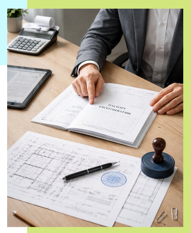 Паспорт эксплуатации в Георгиевске под ключ от 4638 р. Алешин-Грг