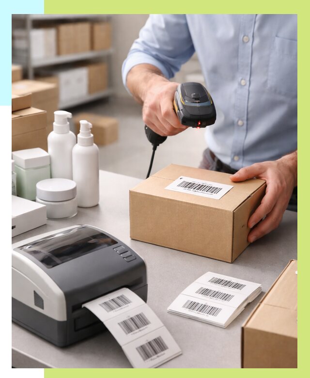 Штрихкодирование продукции в Георгиевске от 4638 р. | Алешин-Грг