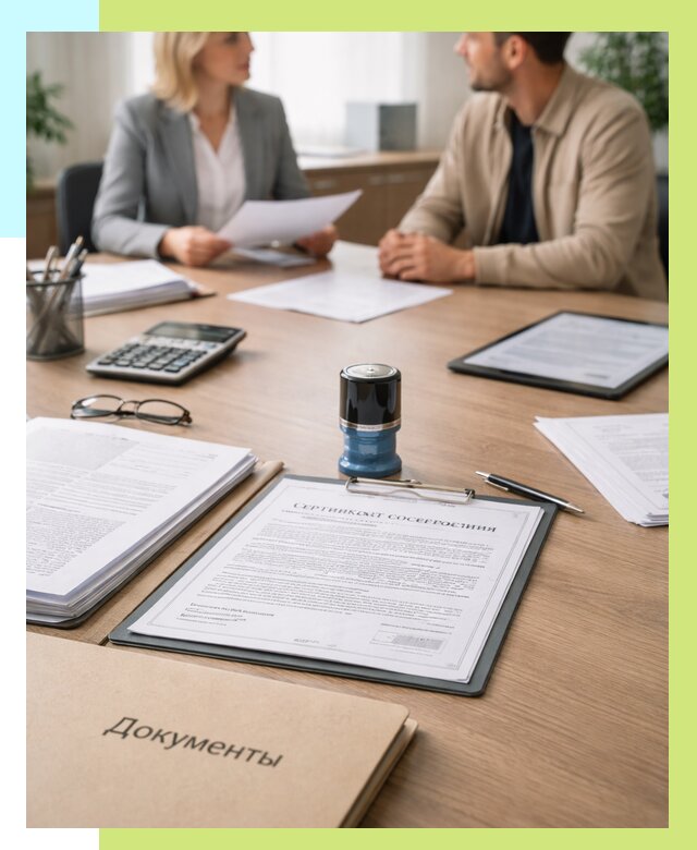 Сертификат соответствия на продукцию в Георгиевске от 15461 р.|Алешин-Грг