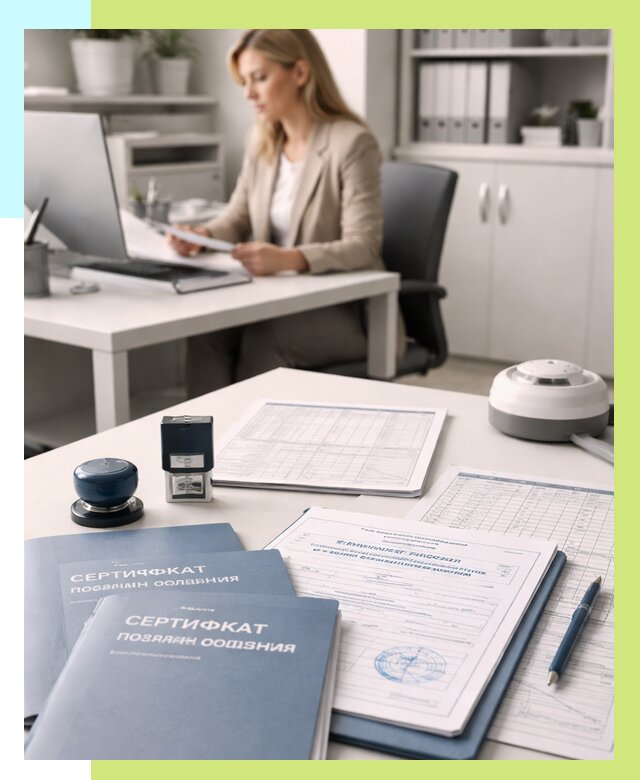 Сертификаты пожарной безопасности в Георгиевске от 15461 р. | Алешин-Грг