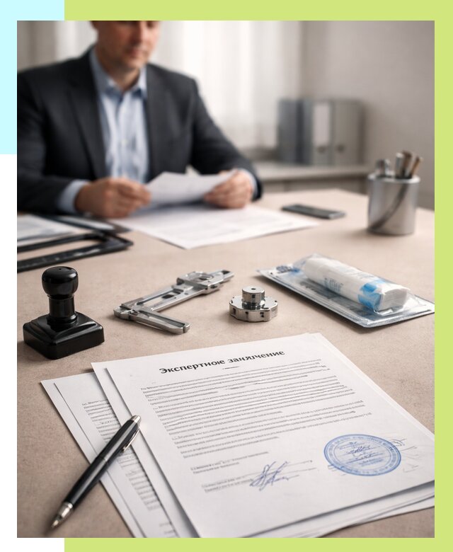 Экспертное заключение на продукцию в Георгиевске от 8761 р. | Алешин-Грг