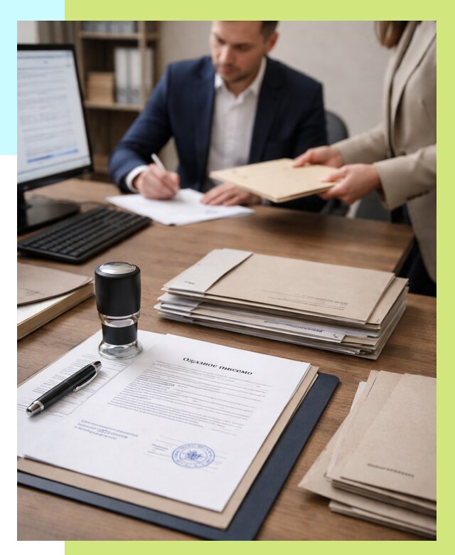 Отказное письмо для таможни в Георгиевске от 3092 р, Алешин-Грг