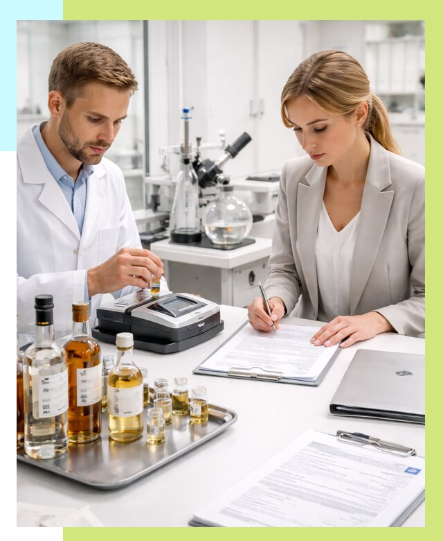 Заключение о спиртосодержании в Георгиевске, от 5154 р., Алешин-Грг