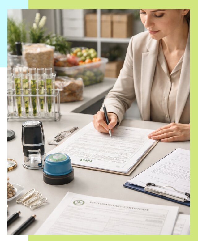 Фитосанитарный сертификат оформить в Георгиевске от 4638 р. | Алешин-Грг