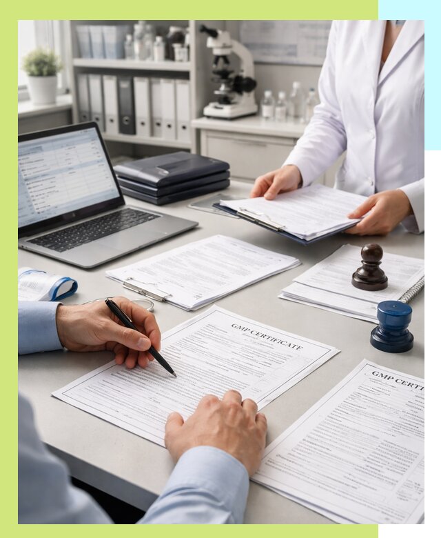 Оформление сертификата GMP в Георгиевске для фармпроизводства