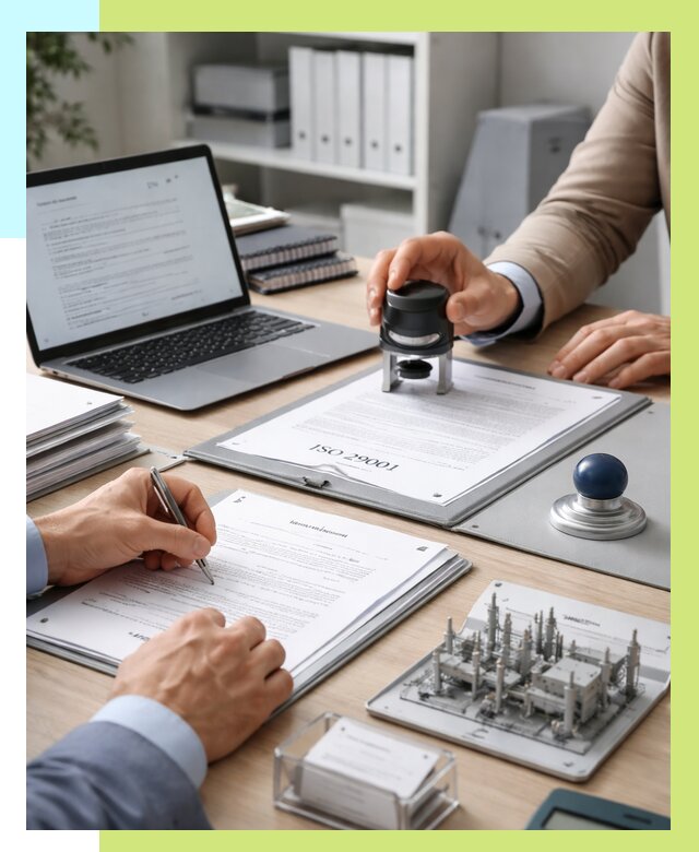 Сертификат ISO 29001 в Георгиевске под ключ от 77303 р. | Алешин-Грг