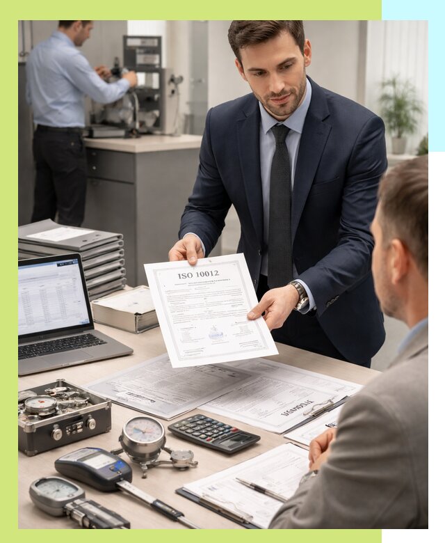 Выдача сертификата ISO 10012 по требованиям метрологии в Георгиевске