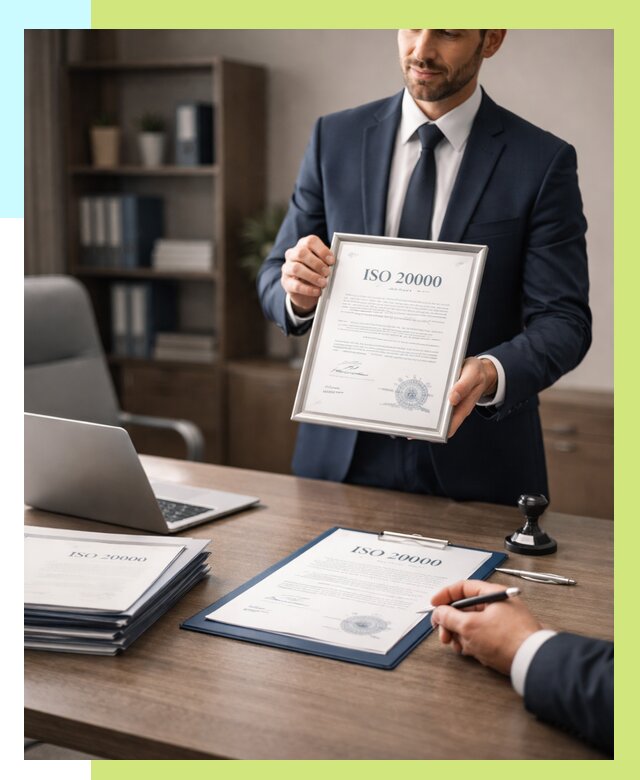 Сертификат ISO 20000 в Георгиевске под ключ от 123684 р., Алешин-Грг