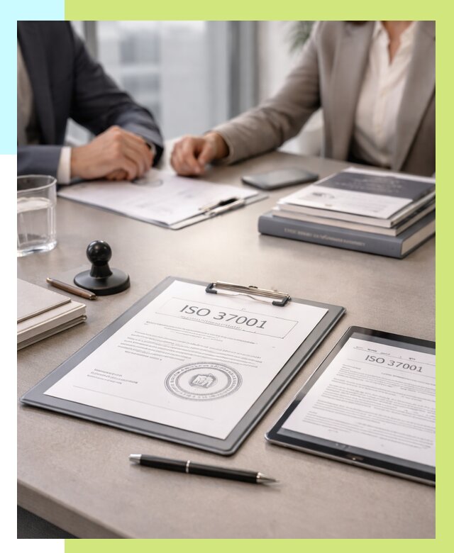 Сертификат ISO 37001 в Георгиевске оформить от 123684 р. Алешин-Грг