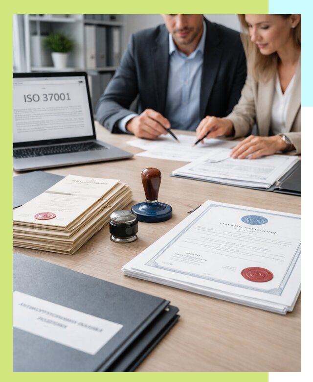 Получение сертификата ISO 37001 по системе борьбы с коррупцией в Георгиевске