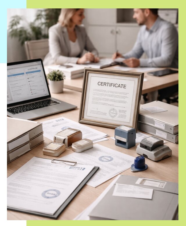 Сертификация компании в Георгиевске от 46382 р. | Алешин-Грг — заказ